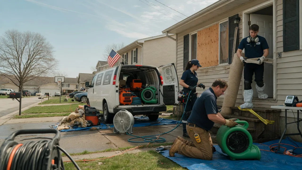 Water Damage Restoration in Marcus Hook, PA near me